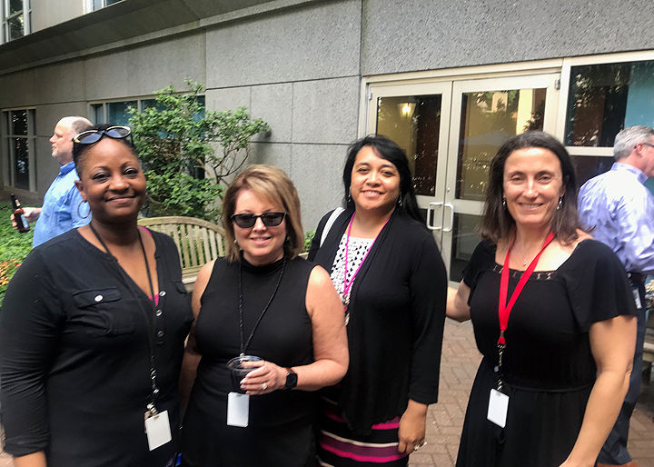 (Left to right) Tammy Martin, Joy Monopoli, Marcia Tavita and Shelly Goodman